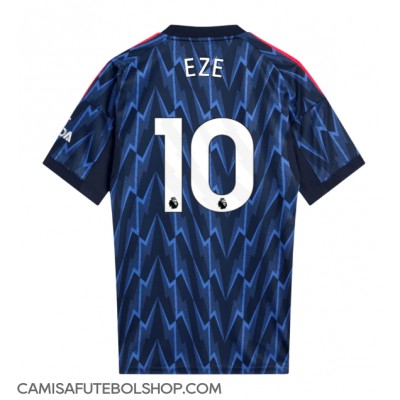 Camisa de time de futebol Arsenal Eberechi Eze #10 Replicas 2º Equipamento 2025-26 Manga Curta Camisa de time de futebol Arsenal Eberechi Eze #10 Replicas 2º Equipamento 2025-26 Manga Curta
